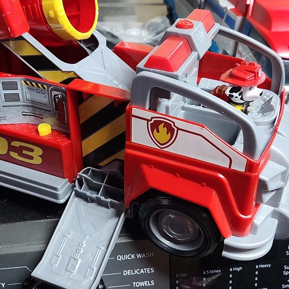 🚒LIKE NEW!🐾PAW PATROL Red Fire Truck Toy w/Marshall Pup - Picture 5 of 16